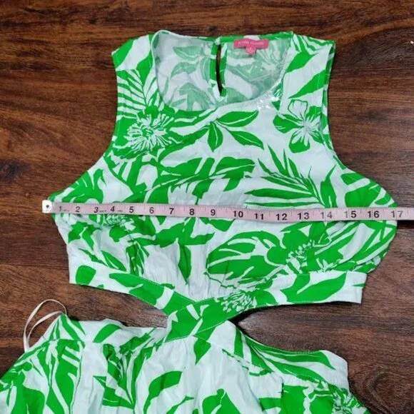 Flying Tomato Boho Whimsy Tropical Festival Y2K Live Your Truth Dress L, NWOT - Picture 13 of 15